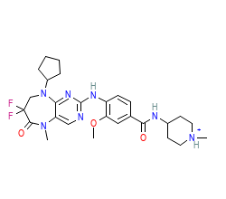 2D structure of the orthosteric ligand