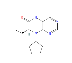 2D structure of the orthosteric ligand