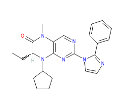 2D structure of the orthosteric ligand