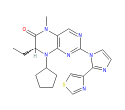 2D structure of the orthosteric ligand