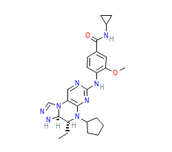 2D structure of the orthosteric ligand