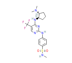 2D structure of the orthosteric ligand