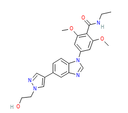 2D structure of the orthosteric ligand