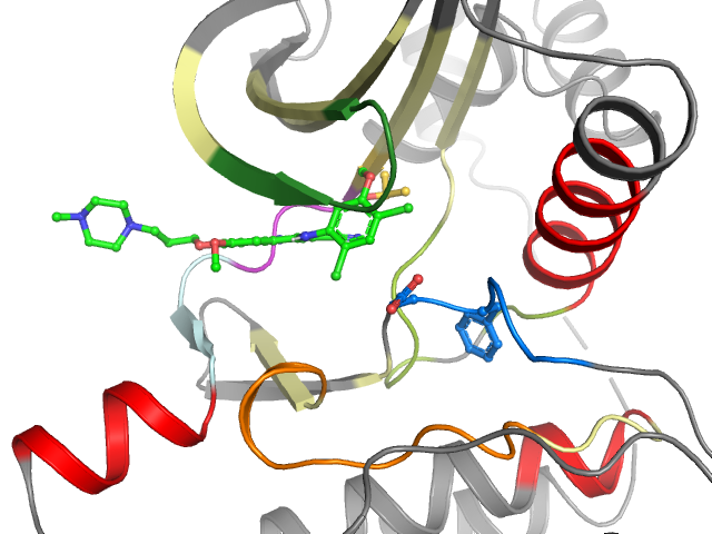 The orthosteric binding pocket