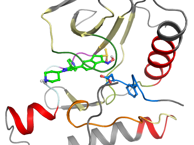 The orthosteric binding pocket