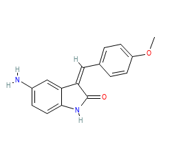 2D structure of the orthosteric ligand