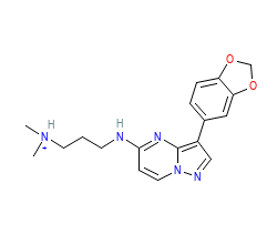 2D structure of the orthosteric ligand