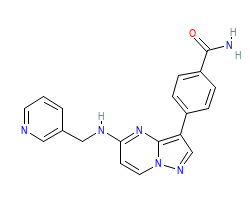 2D structure of the orthosteric ligand