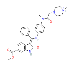 2D structure of the orthosteric ligand