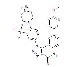 2D structure of the orthosteric ligand