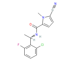 2D structure of the orthosteric ligand