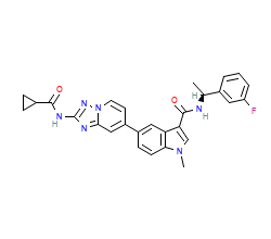 2D structure of the orthosteric ligand
