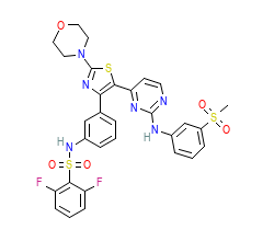 2D structure of the orthosteric ligand