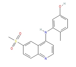2D structure of the orthosteric ligand