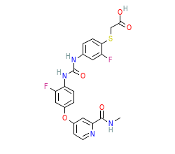 2D structure of the orthosteric ligand