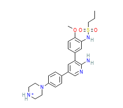 2D structure of the orthosteric ligand