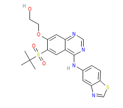 2D structure of the orthosteric ligand