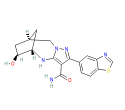 2D structure of the orthosteric ligand