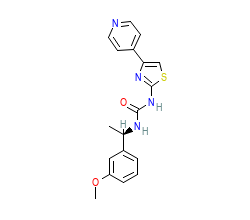 2D structure of the orthosteric ligand