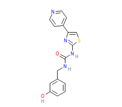2D structure of the orthosteric ligand