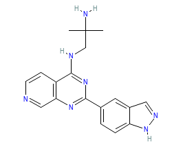 2D structure of the orthosteric ligand
