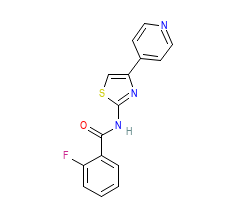 2D structure of the orthosteric ligand