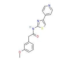 2D structure of the orthosteric ligand