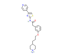 2D structure of the orthosteric ligand