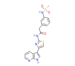2D structure of the orthosteric ligand