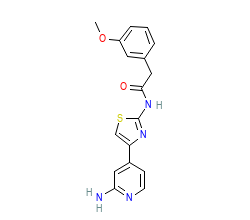 2D structure of the orthosteric ligand
