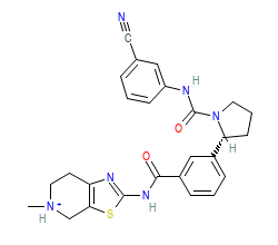 2D structure of the orthosteric ligand