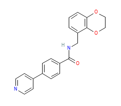 2D structure of the orthosteric ligand