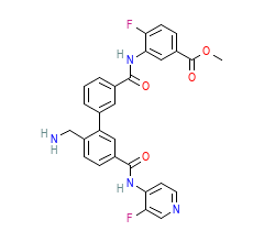 2D structure of the orthosteric ligand