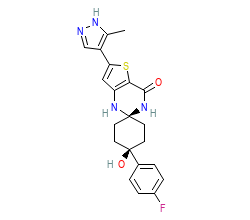 2D structure of the orthosteric ligand