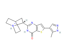2D structure of the orthosteric ligand