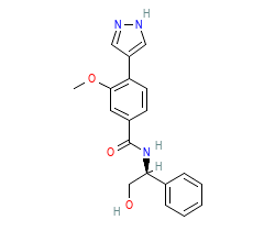 2D structure of the orthosteric ligand