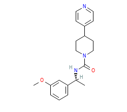 2D structure of the orthosteric ligand