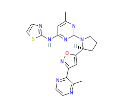 2D structure of the orthosteric ligand