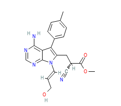 2D structure of the orthosteric ligand