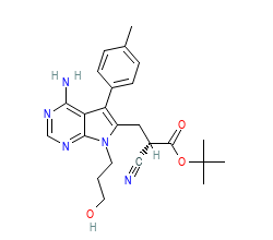 2D structure of the orthosteric ligand