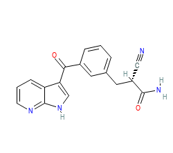 2D structure of the orthosteric ligand
