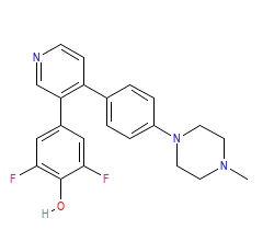 2D structure of the orthosteric ligand