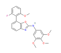 2D structure of the orthosteric ligand