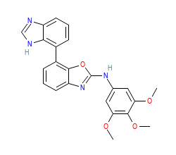 2D structure of the orthosteric ligand
