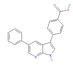 2D structure of the orthosteric ligand