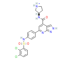 2D structure of the orthosteric ligand