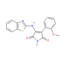 2D structure of the orthosteric ligand