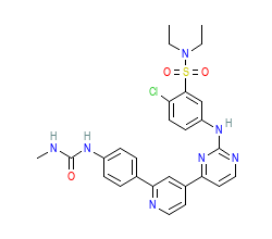 2D structure of the orthosteric ligand
