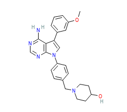 2D structure of the orthosteric ligand