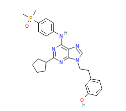 2D structure of the orthosteric ligand